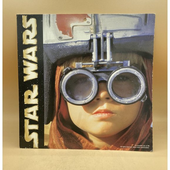 Star Wars Episode 1 Double Sided Sith Darth Maul & Anakin Promo Movie Signs 12” - Picture 2 of 14